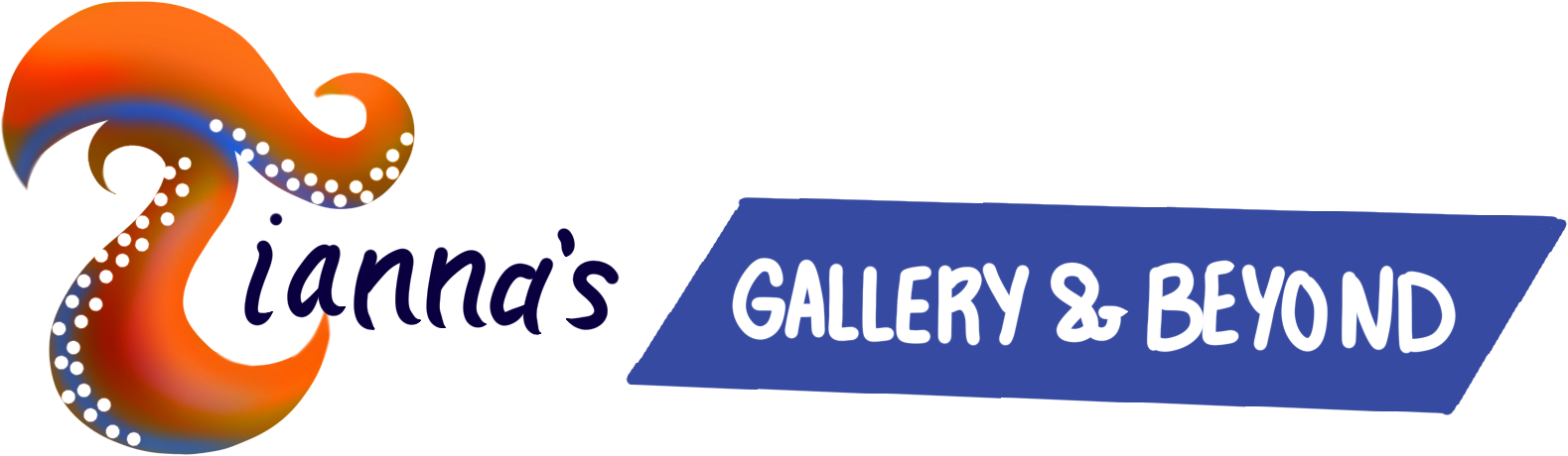 Tiannas Gallery and Beyond logo2. Tiannas Gallery & Beyond content. Tiannas Gallery and Beyond.